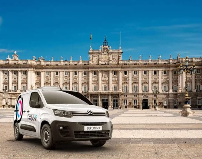 Free2Move carsharing in Spain