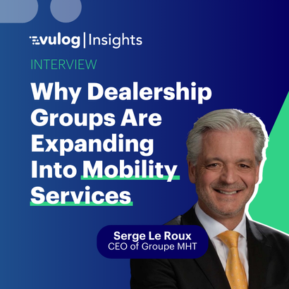 Interview with Serge Le Roux, CEO of Groupe MHT, by Gregory Ducongé (Vulog) about the launch of Leo Autopartage in Montreal and why dealership groups are expanding into mobility services and carsharing.